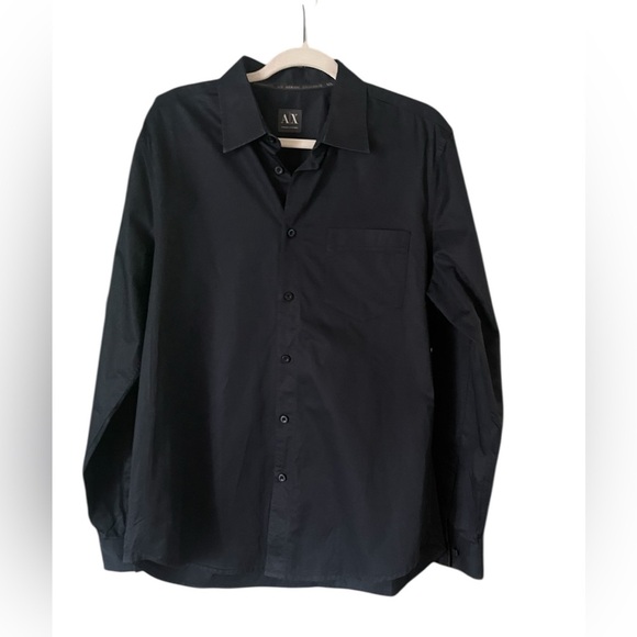Armani Exchange ,Men's Navy Blue Shirt - Picture 1 of 8